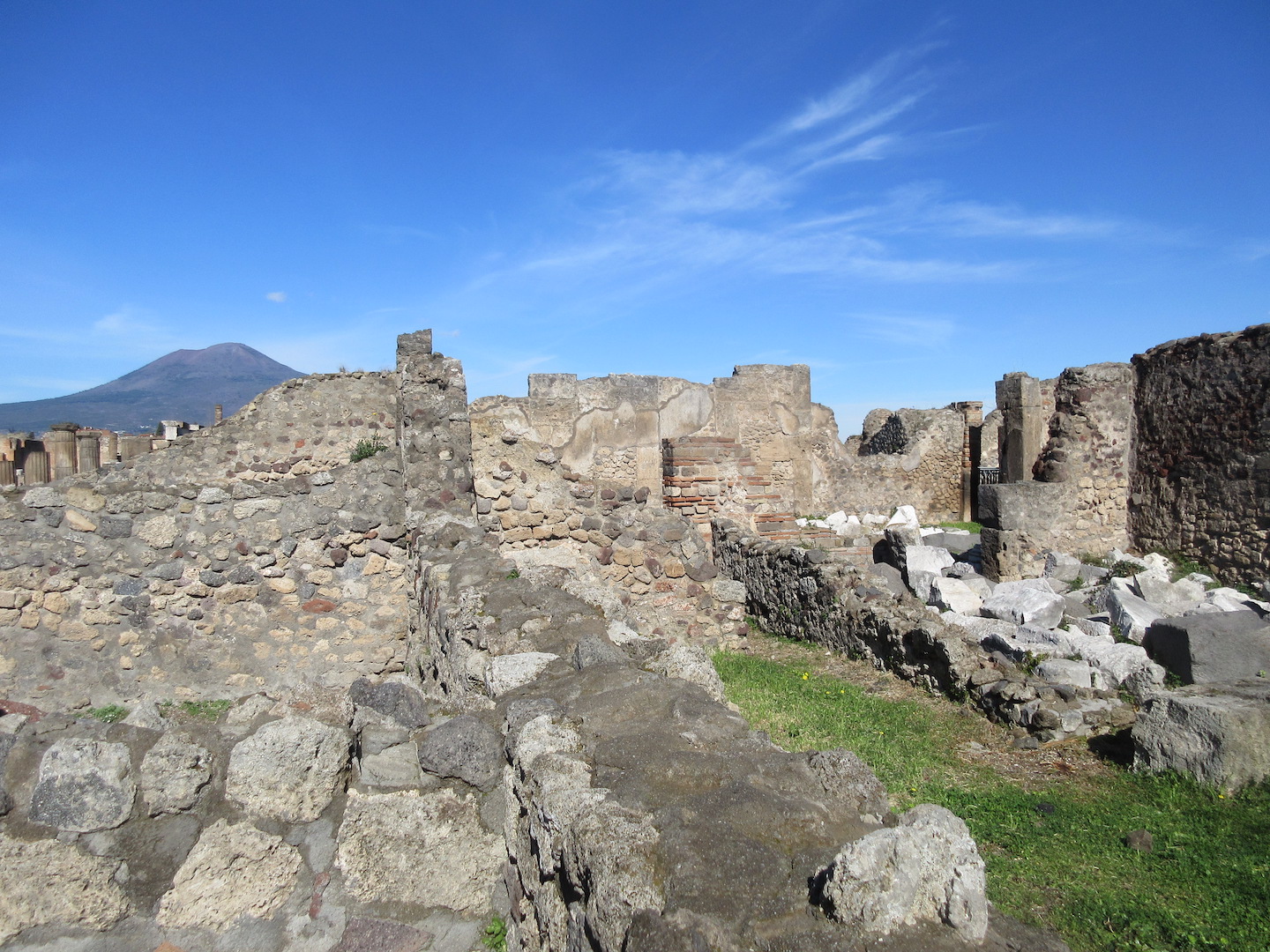 Time Travel: National Archaeological Museum, Pompeii, and Mt. Vesuvius