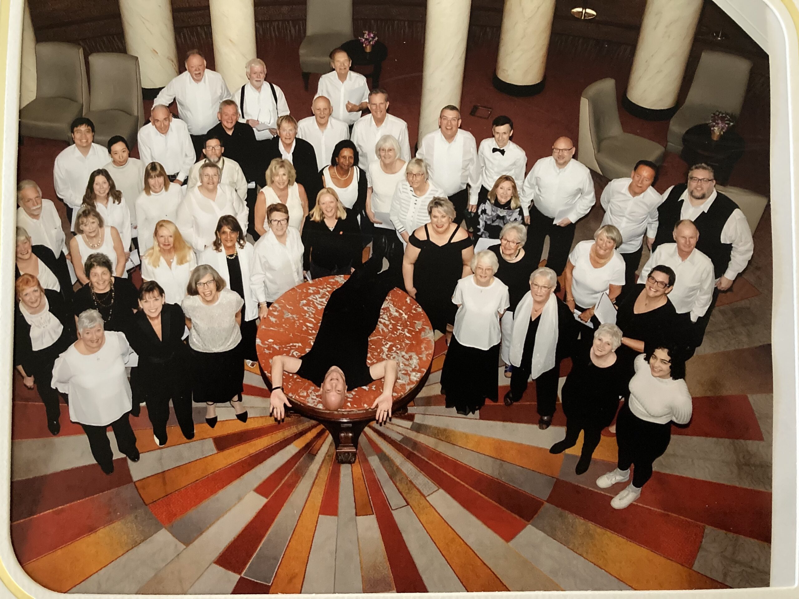 Choir on the QM2